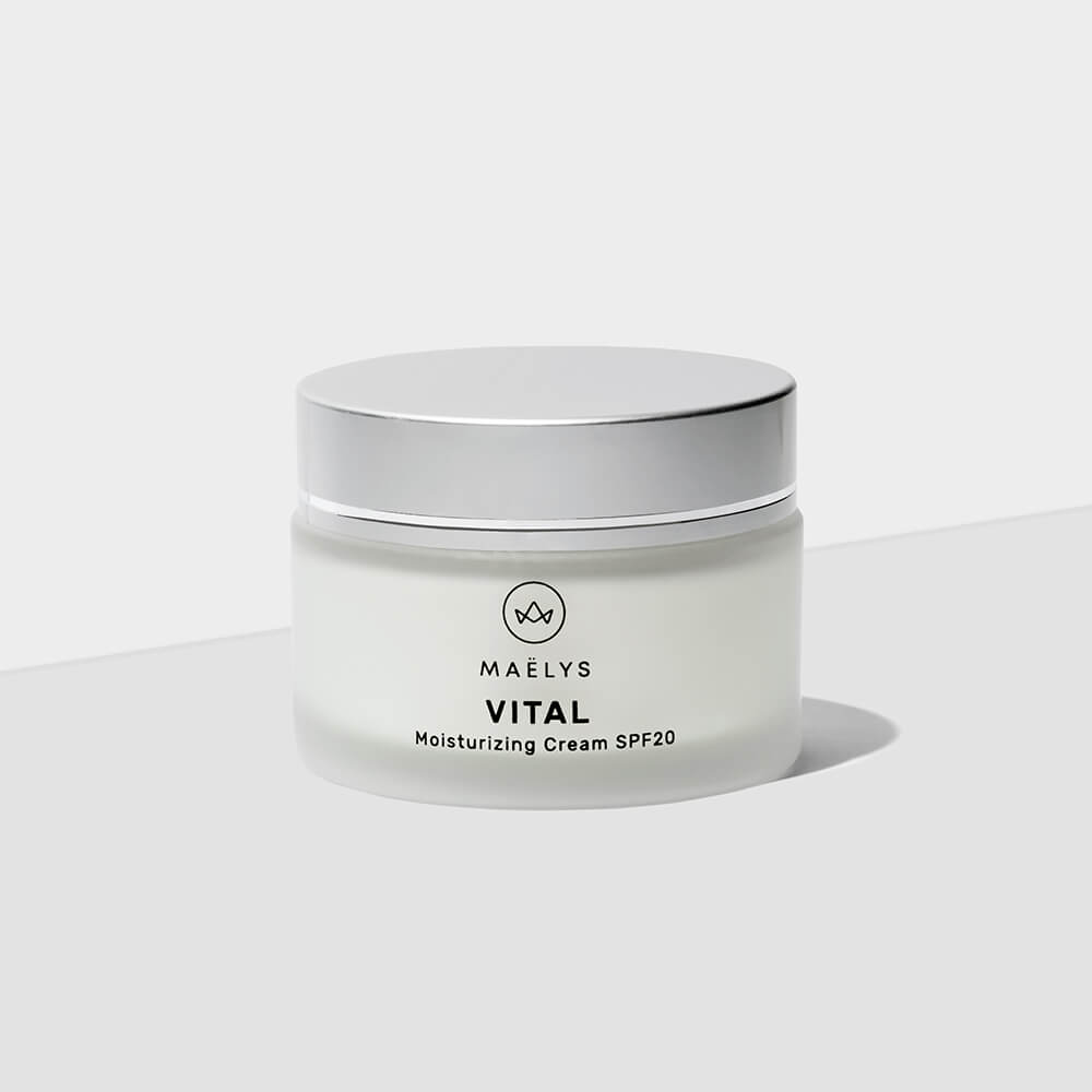 VITAL קרם פנים עם מקדם הגנה