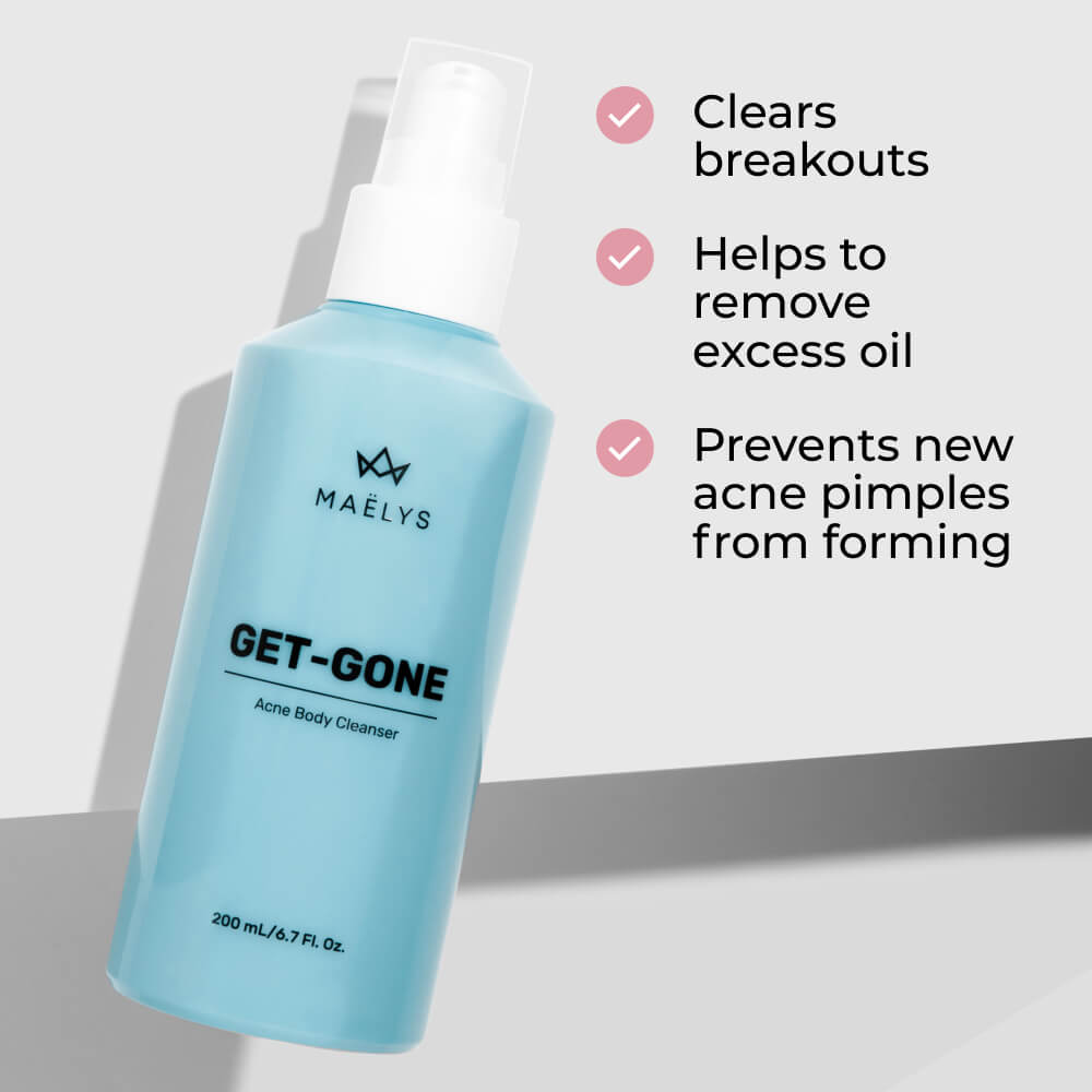 Back-Targeted Acne Sprays : GET-BACK by Maelys
