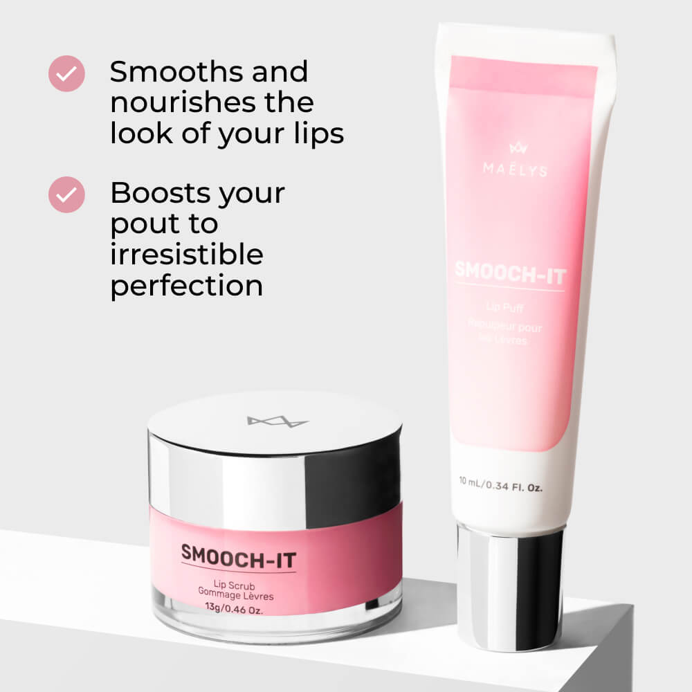 SMOOCH-IT Lip Plumping Kit with Scrub & Lip Puff