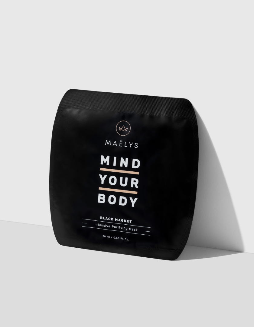 BLACK MAGNET מסכות בד לניקוי העור