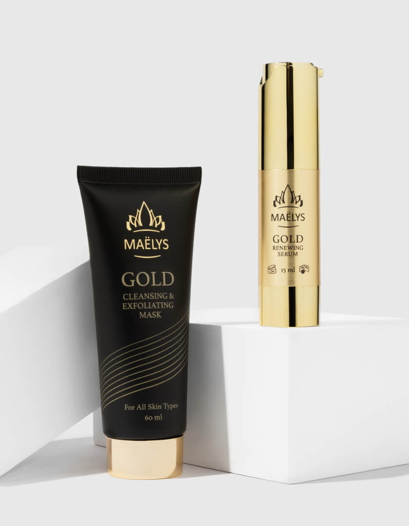 GLAMOUR 24K Gold Mask & Serum