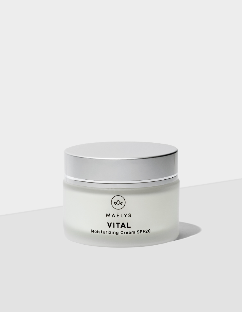 VITAL קרם פנים עם מקדם הגנה