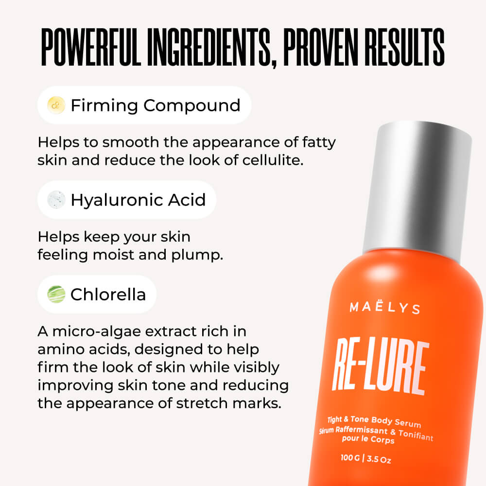 RE-LURE Tight & Tone Body Serum | MAЁLYS®