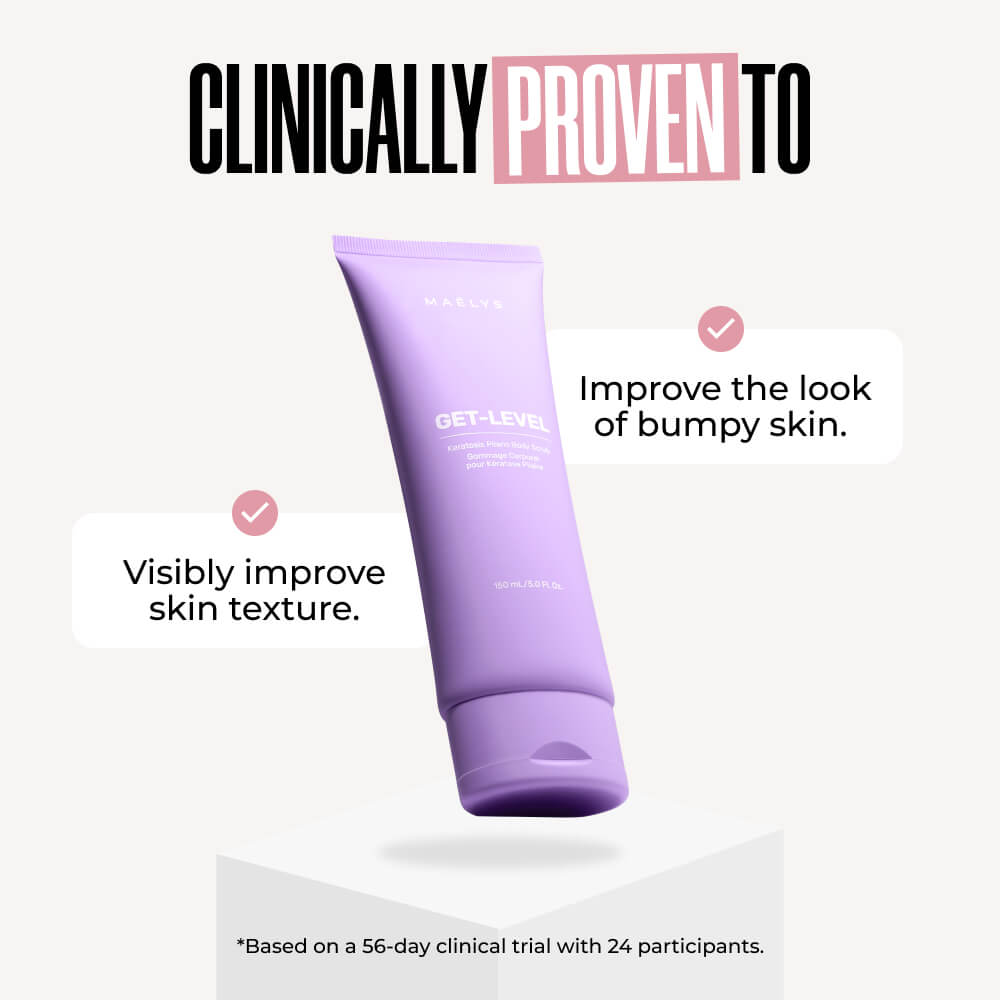 GETLEVEL Keratosis Pilaris Body Scrub MAЁLYS®
