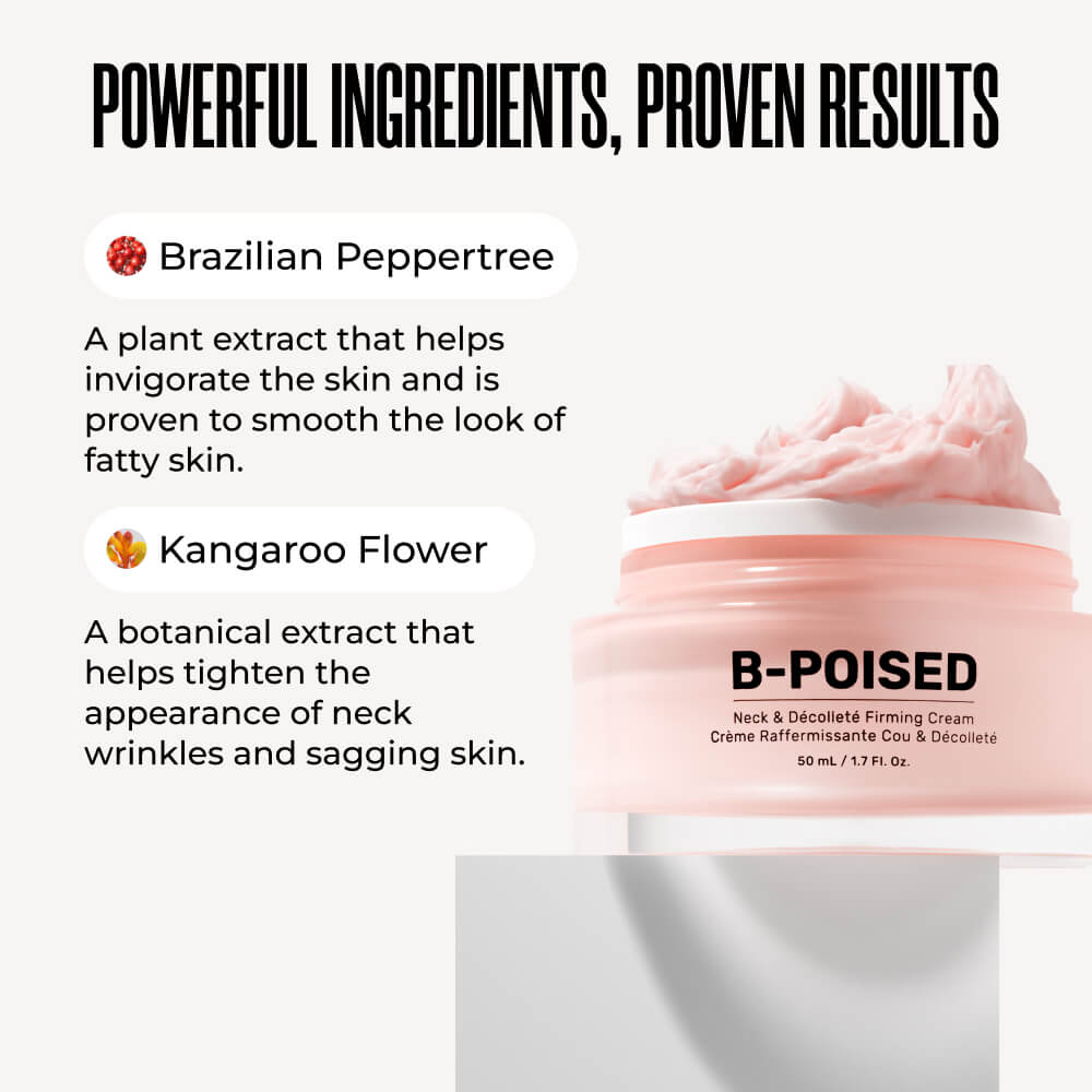 B-POISED Neck & Décolleté Firming Cream