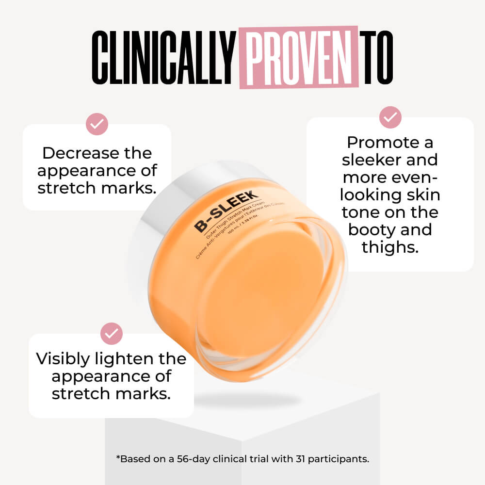 B-SLEEK Outer Thigh Stretch Mark Cream