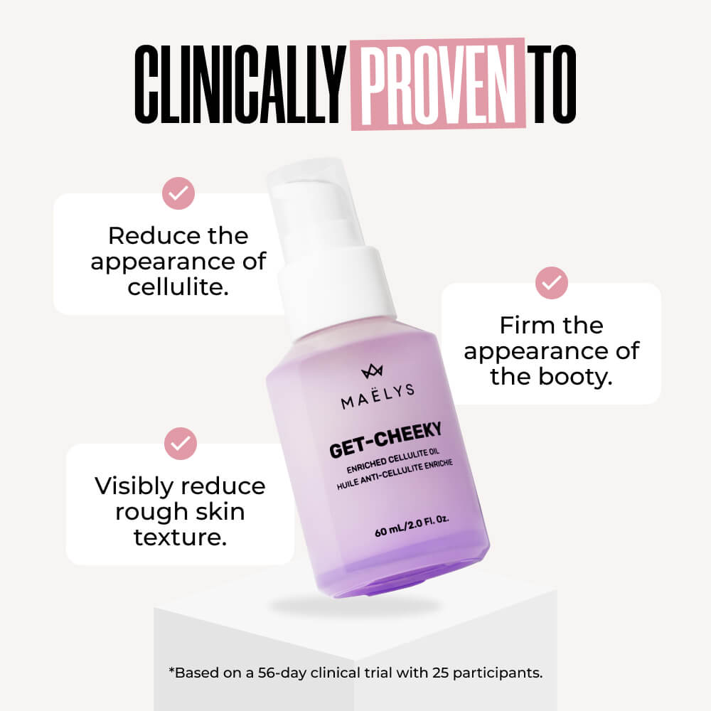 GET-CHEEKY Enriched Cellulite Oil product