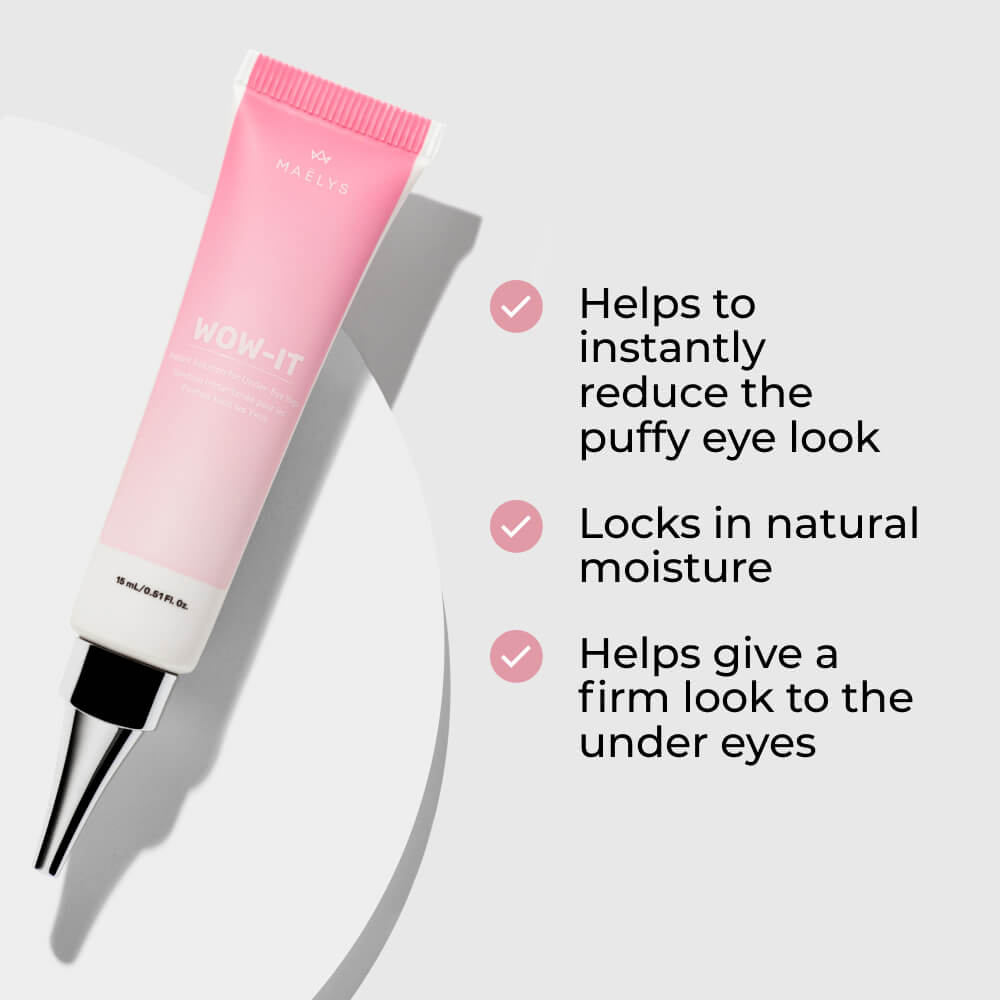 WOW-IT Instant Under-Eye Puffiness Treatment Cream | MAЁLYS®