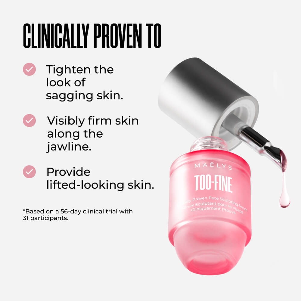 TOO-FINE Clinically Proven Face Sculpting Serum